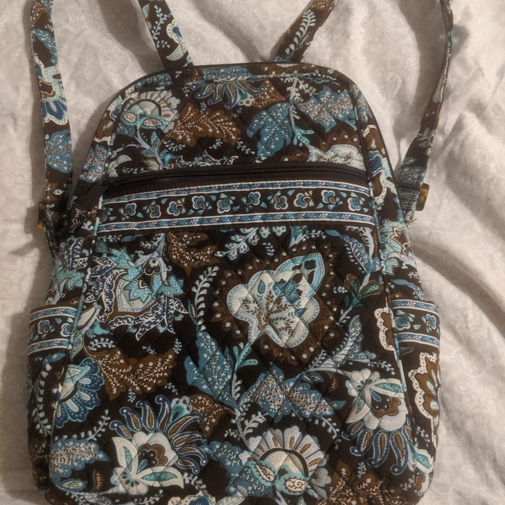 Vera Bradley Java Blue Backpack